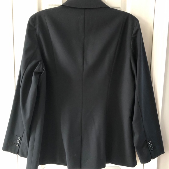 Chico's, Womens Blazer, Size 2 = 12, EUC, Black - Picture 3 of 6